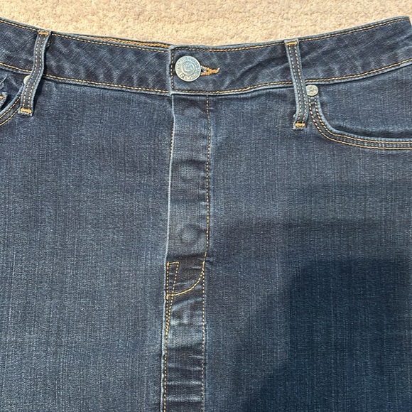 True Religion Jean Skirt Size 28 - Picture 3 of 9